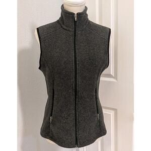 Vintage Patagonia Synchilla Fleece Vest Womens Sz Medium Charcoal Gray